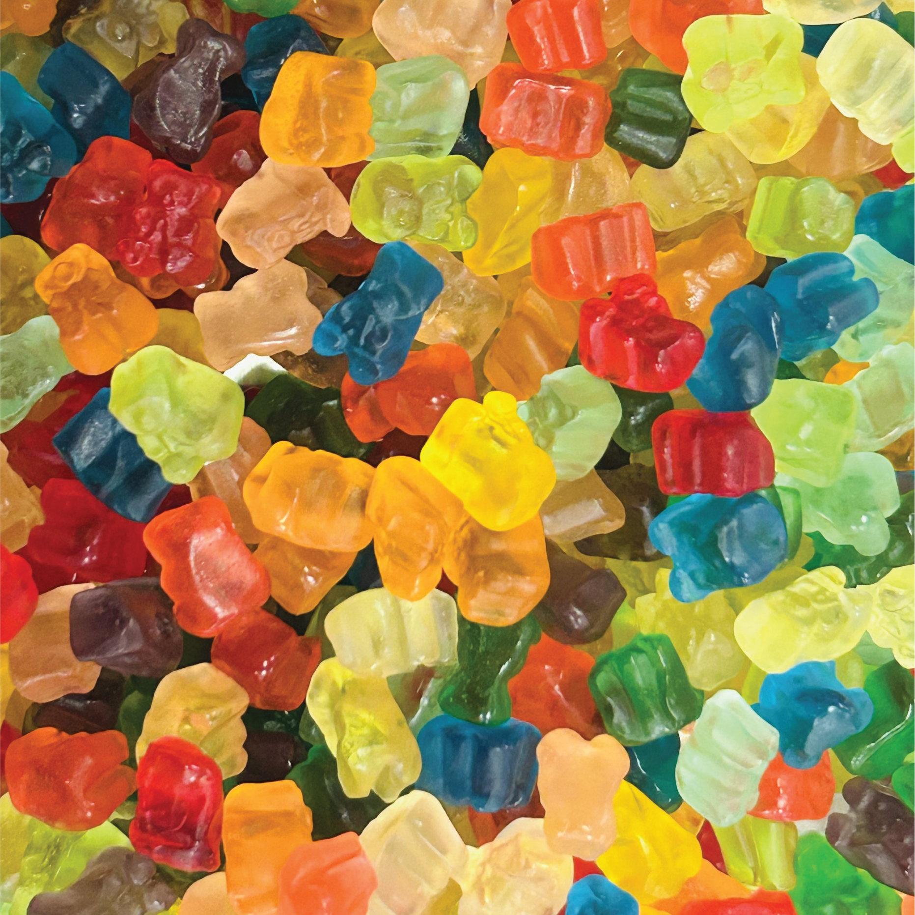 12 Flavor Mini Gummy Bears