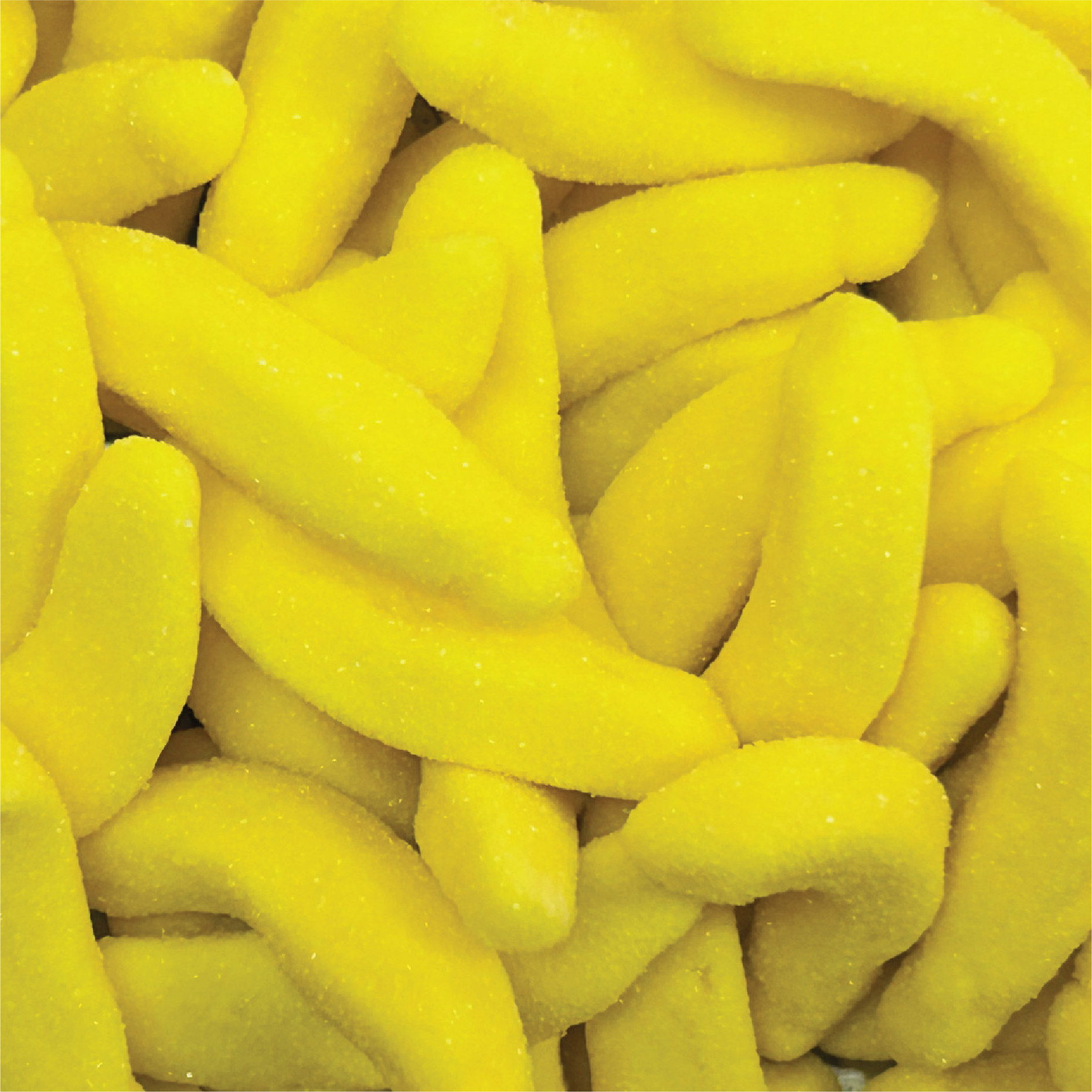 Sugared Banana Gummies