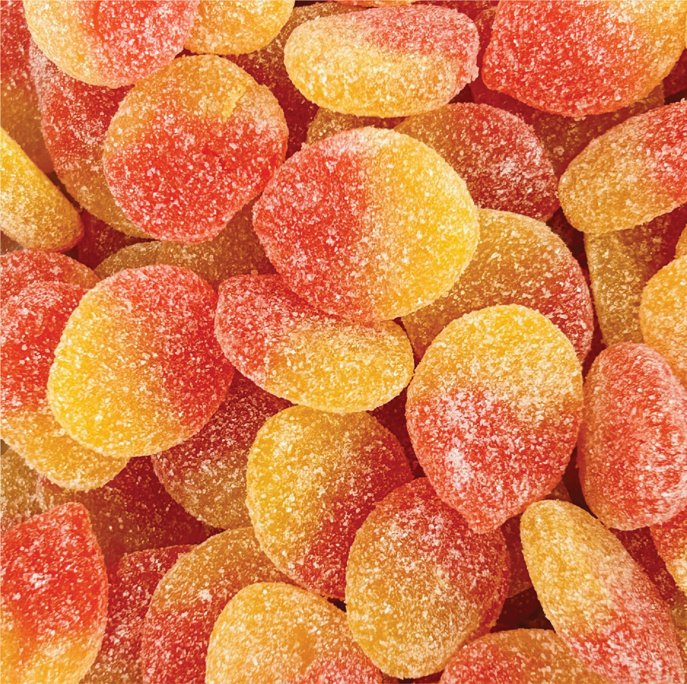 Fuzzy Peach Slices