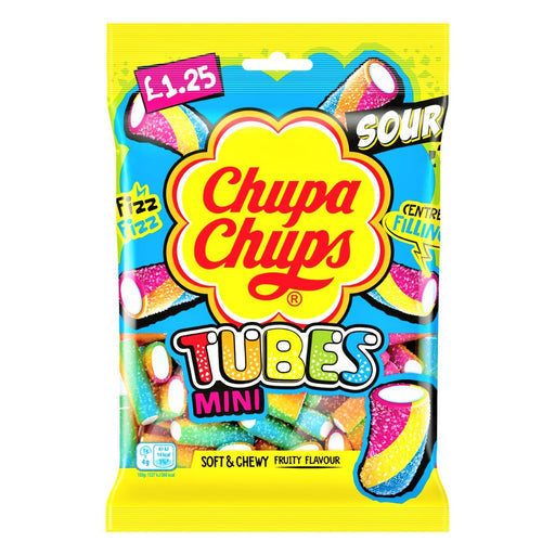 Chupa Chups Sour Tubes Mini Smilyn